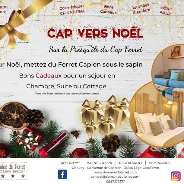 La boutique à Cadeaux du Domaine du Ferret Balnéo & Spa !